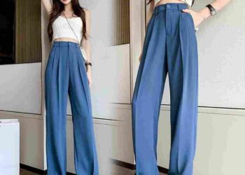 Quần ống rộng hay culottes là một thiết kế với dáng suông rộng