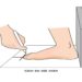 Việc đo chiều dài bàn chân là yếu tố quan trọng để chọn được size giày 