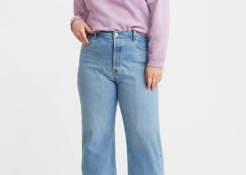 Cách phối đồ với quần ống rộng cho người béo