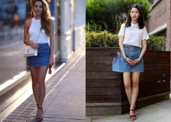 Chân váy chữ A đi với giày gì?