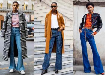 Phối đồ với quần ống loe