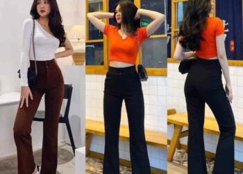 Quần ống loe nữ bán chạy