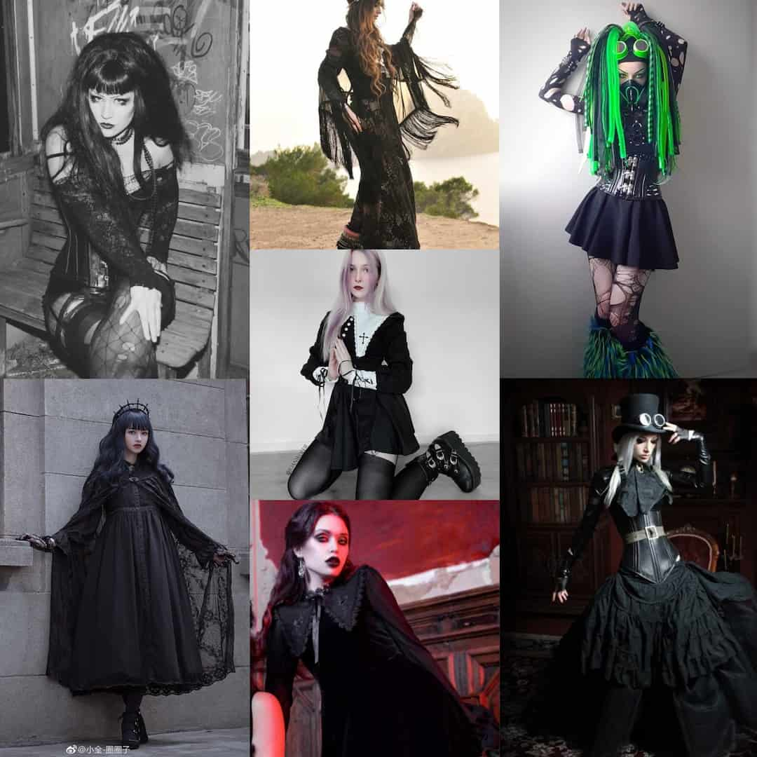 Đối tượng ưa chuộng gothic style xưa và nay