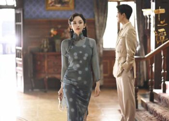 Hoa văn trên sườn xám mang đậm nét văn hóa Trung Hoa