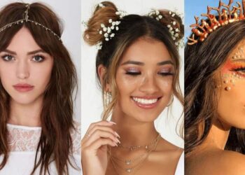 Phong cách Boho gắn liền với tone trang điểm màu vàng cam 